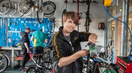 Fietstechnicus of bromfietstechnicus